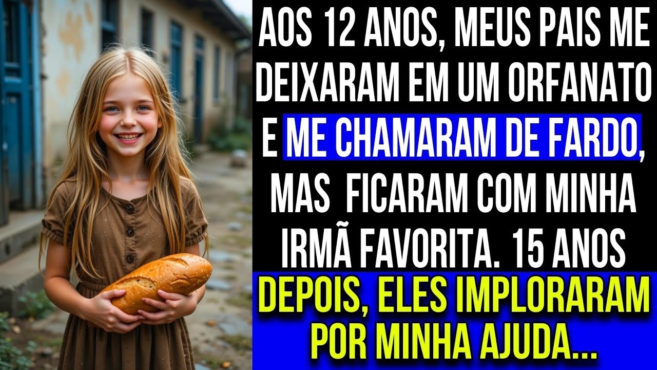 Aos 12 anos, meus pais me deixaram no orfanato e me chamaram de fardo ...