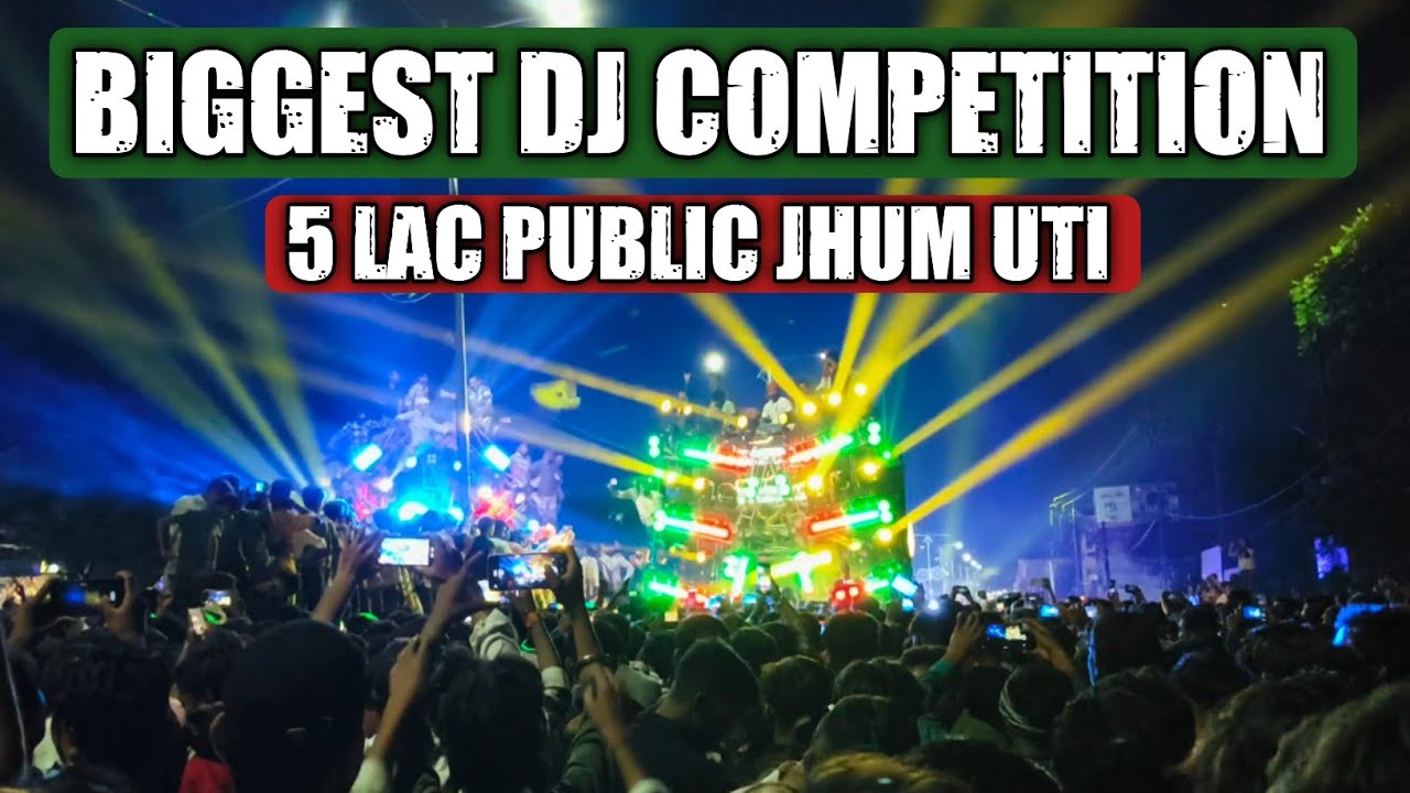Dj Natraj And All Dj Competition Shivpuri