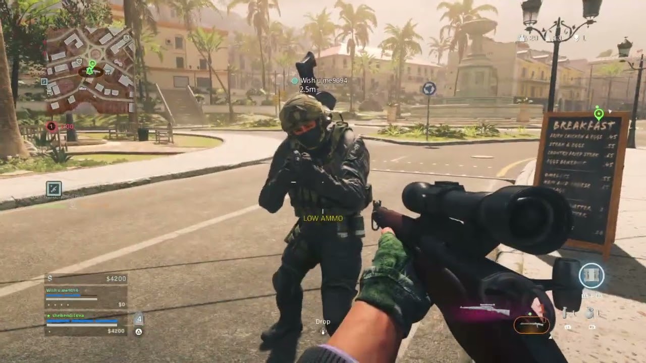 warzone featuring vanguard. caldera map season 5 gameplay