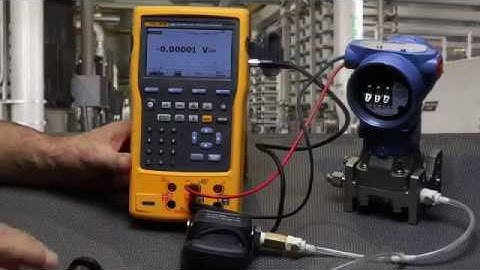 Fluke 754 Documenting Process Calibrator: How to Test a HART Smart Pressure Transmitter