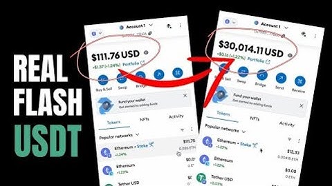 Easy way to create Flash USDT | flash usdt erc20