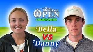 INSANE ENDING, CHAMPIONSHIP MATCH | 1. Bella vs 7. Danny | The Mini Golf Open screenshot 5