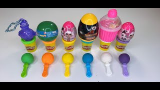 Playdoh lollipops Learn ABCs 123s Phonics Counting Numbers Crayon Preschool Learning Video Toddlers