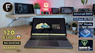 Tablet Ainmel G9 Display da 11,5 pollici + Modalità PC + Tastiera Bluetooth = Figata pazzesca 😁