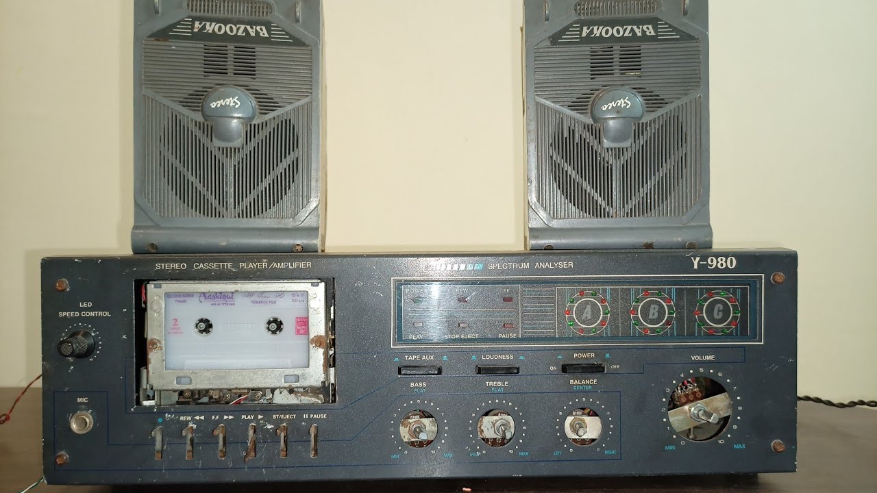 Ahuja Cassette deck full review and playing cassette and Bluetooth|SKM knowledge|