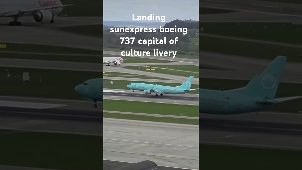 landing sunexpress 737 
