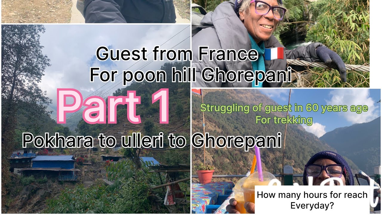 Part 1 of Ghorepani trekking trip with France guest🇫🇷📍❤️