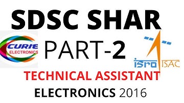 SDSC SHAR TA ELECTRONICS PART 2