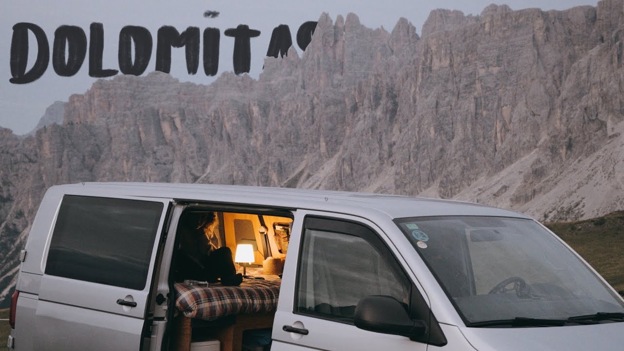 EN FURGO POR DOLOMITAS.