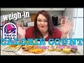 CALORIE COUNT - Foodie Beauty “TACO BELL FEAST MUKBANG AND WEIGH IN. I WILL NOT GAIN A POUND.”