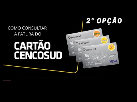 COMO CONSULTAR SUA FATURA DO CARTÃO CENCOSUD? | 2° OPÇÃO