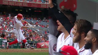 MIL@WSH: Nats scorch eight home runs vs. Brewers