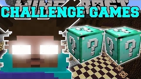 US Minecraft | FURBY HEROBRINE CHALLENGE GAMES - Lucky Block Mod - Modded Mini Game