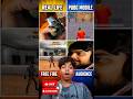 REAL LIFE VS PUBG VS FREE FIRE #pubgmobile #bgmi #freefire