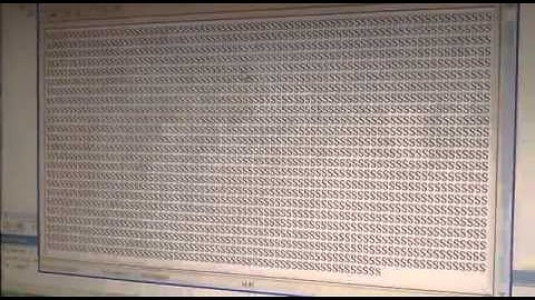 serial communication transmission of data and viewing the output in hyper terminal