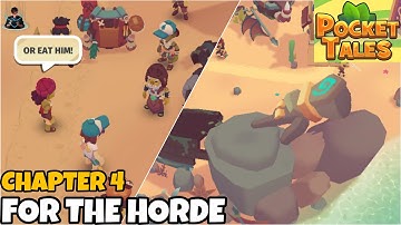Pocket Tales: Survival Game Chapter 4 For The Horde Gameplay Walkthrough | Android / iOS