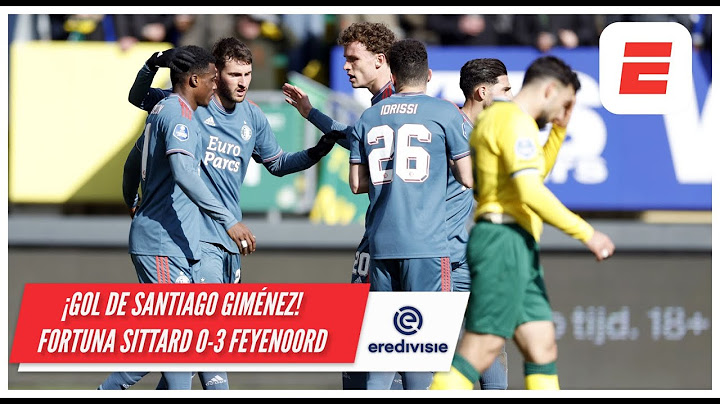 Santiago Giménez estampó el 3-0 para el Feyenoord ¡ EL CHAQUITO SIGUE ENCENDIDO! | Eredivisie