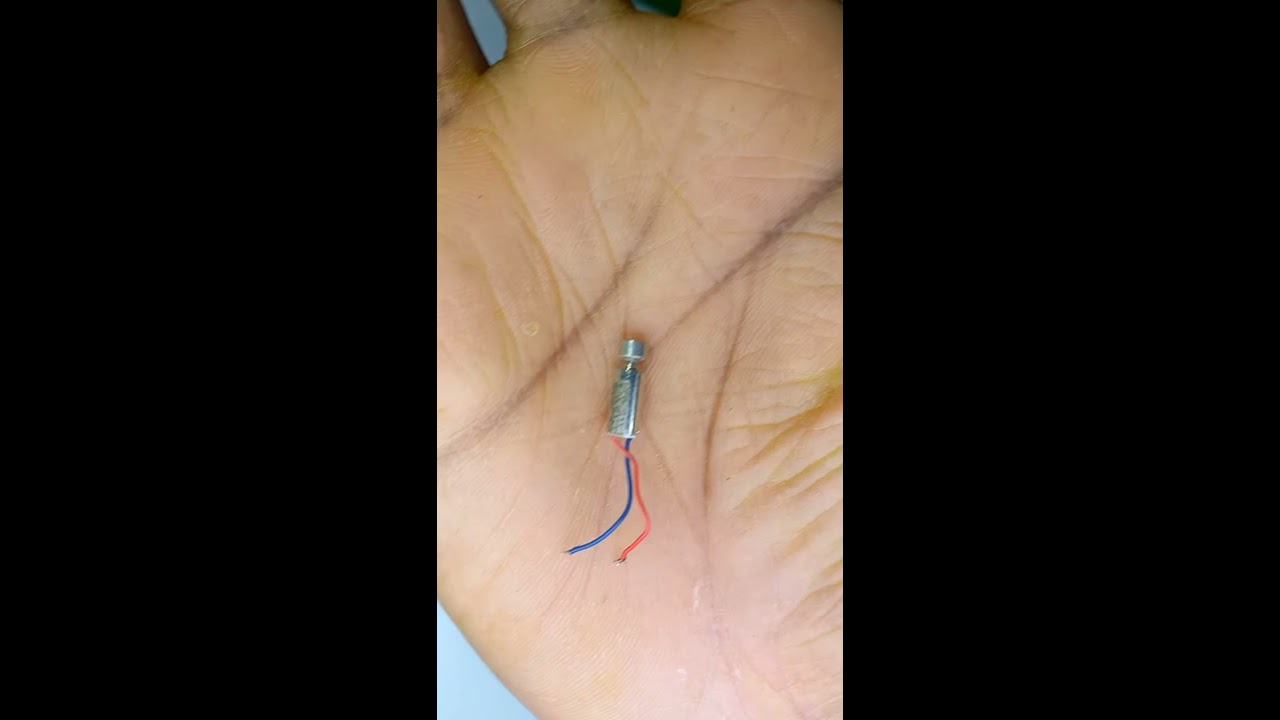 Micro DC Motor Testing Full Speed 25000 RPM Manishinvention 