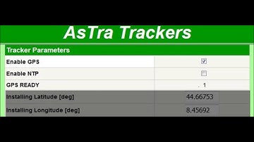 Solar Tracker Controller - Video tutorial  - Real Time Clock updating systems