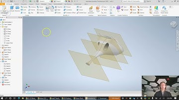 3D Modeling:  Loft Tool in Autodesk Inventor