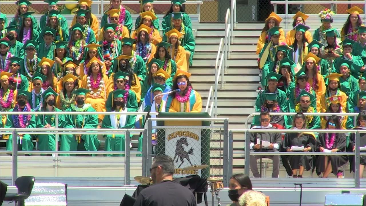 Capuchino High School 69th Annual Commencement Ceremony 2022 YouTube