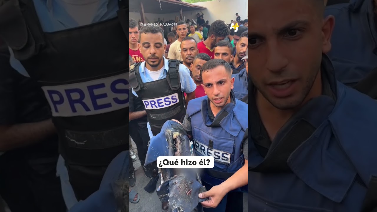 صحفيون في غزة يحتجون على مقتل زملائهم في قناة الجزيرة