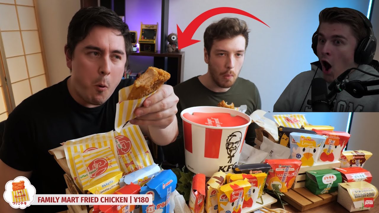 Ludwig Reacts to: Abroad in Japan | I Tried EVERY Japanese Fried Chicken | Ft. CDawgVA