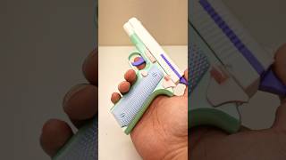 Mini 1911 disc luncher #3dprinting #games #toys #mechanical #design #1911 #3dprinted #3dprinter