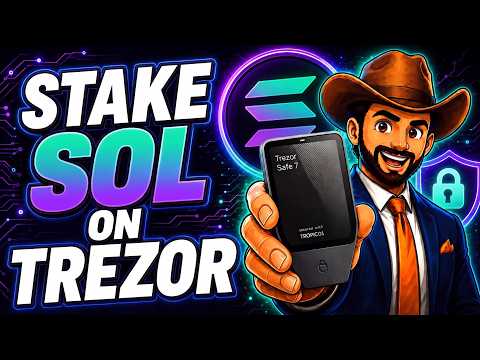Cara staking Solana (SOL) di Trezor!