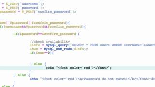 Register/Login Tutorial Part 4