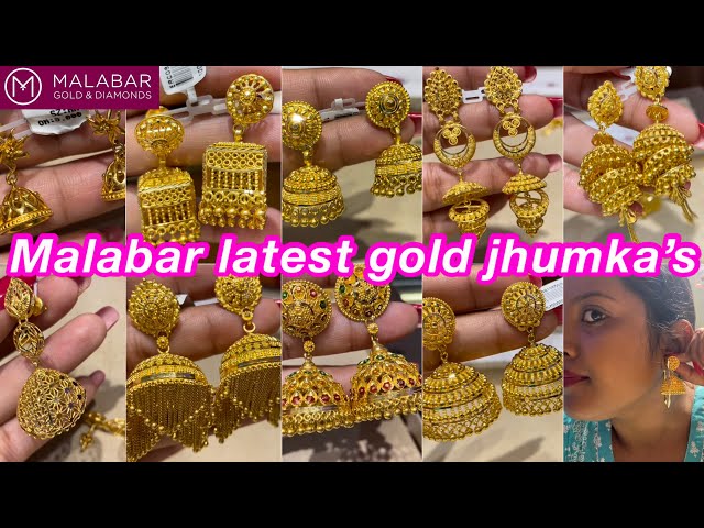 Buy Malabar Gold Earring ERNOBAN005 for Women Online | Malabar Gold &  Diamonds