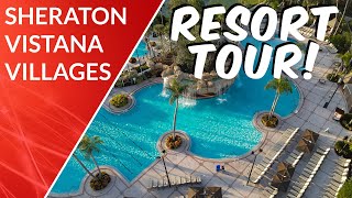 Sheraton Vistana Villages  FULL RESORT TOUR  International Drive Orlando