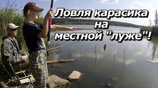 ПашАсУралмаша:-"Ловля карасика на местной "луже"! ПашАсУралмаша:-"Ловля карасика на местной "луже"!