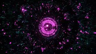 Cyan and Pink Abstract Sci-Fi Background VJ Loops | After Effects #vjloops #abstract #neon #disco