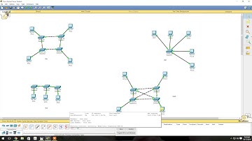 Bus, Star, mesh, ring and Hybrid topology using cisco packet tracer