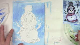 Acrylic Painting Tutorial / Snowman Weather
In the full tutorial coming soon I will show step by step how to paint this cute snowman. This is for all levels of art. The supplies you will need are:
Acrylic Paint in Magenta, White, Black, manganese blue, ultreamarien blue, seinna.
Paper or canvas of your choice. I am using 6x8 in.
Brushes in a Flat 1/2 inch, small Round
Water and paper towel
Traceable: https://drive.google.com/file/d/1os6kmtekIFD-vwWz_cURFd4kRcZkRA5T/view?usp=sharing Acrylic Painting Tutorial / Snowman Weather