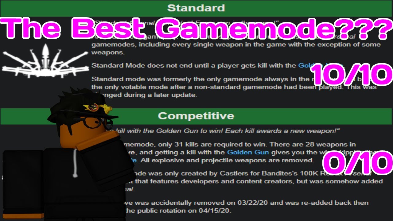 Reviewing Every Single Arsenal Gamemode