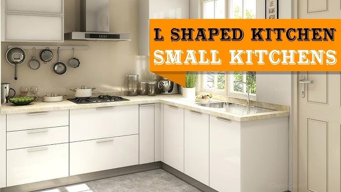 L-Shape 8' X 5 Modular Kitchen Design Ideas Small Modular Kitchen Design  2023 | Modern Small Kitchen - Youtube