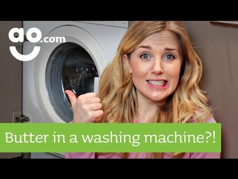 Maddie Moate - How to make butter in a Washing Machine?! | ao.com Recipes