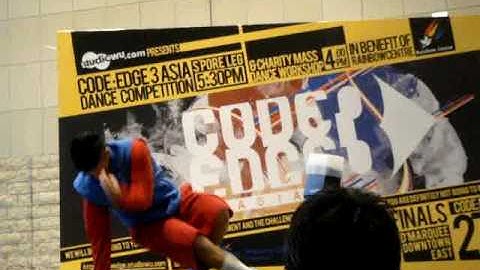 Alif Aircho At The Code Edge Dance Competition