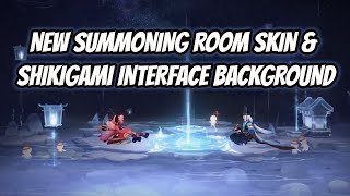 [ONMYOJI] NEW SUMMONING ROOM SKIN & SHIKIGAMI INTERFACE BACKGROUND *IN-GAME 3D MODEL* screenshot 4