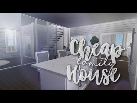 Bloxburg Cheap Family House Youtube