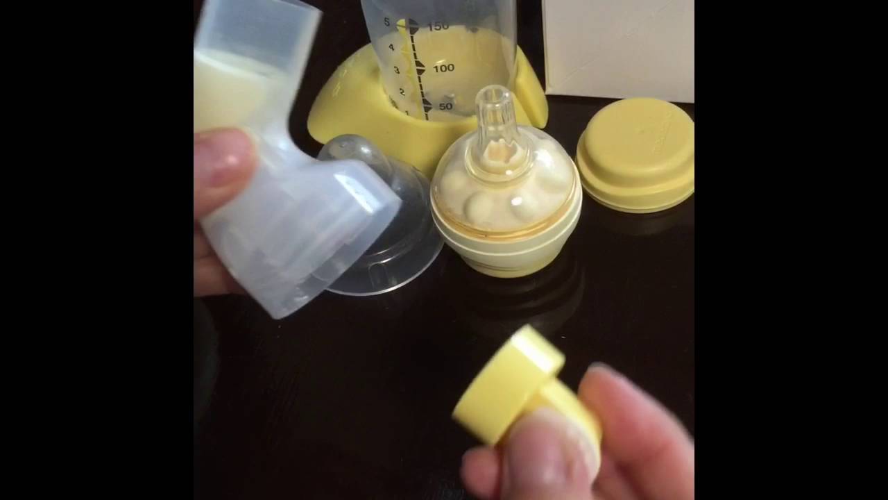 メデラ スイング電動搾乳器 簡単セッティング Youtube