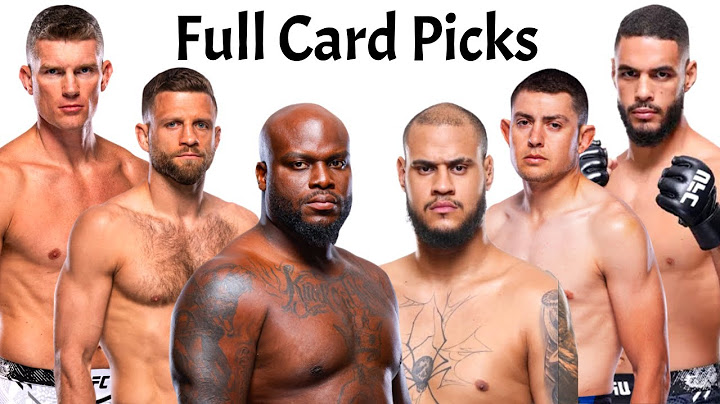 My Full Card Predictions & Breakdown For UFC Fight Night Lewis vs Teixeira
