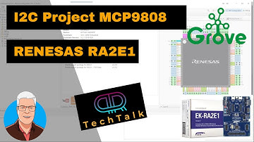 I2C Project on RA2E1 interface to MCP9808 using the Grove Connector