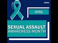 April is Sexual Assault Awareness Month