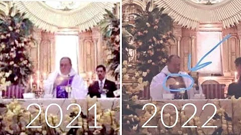 Eucharistic Miracle Recorded Holy Thursday! Host Radiates Light After Consecration! 2021 & NOW 2022!