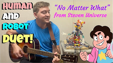 Robot and Human Duet! - "No Matter What" from Steven Universe The Movie - ART-E Arduino Animatronic