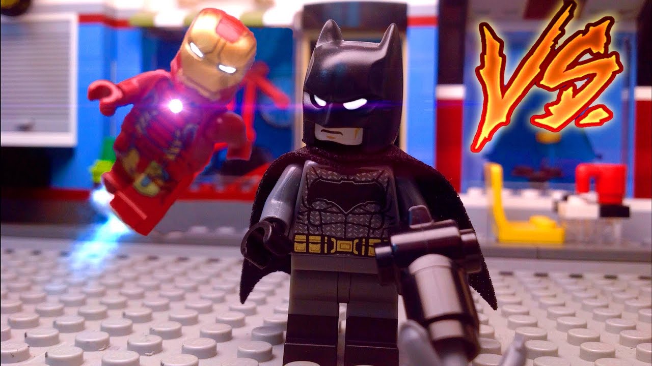 Lego Batman vs Ironman: H.A.M Warfare - YouTube