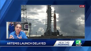 Former astronaut Jose Hernandez speaks on delay of Artemis I launch